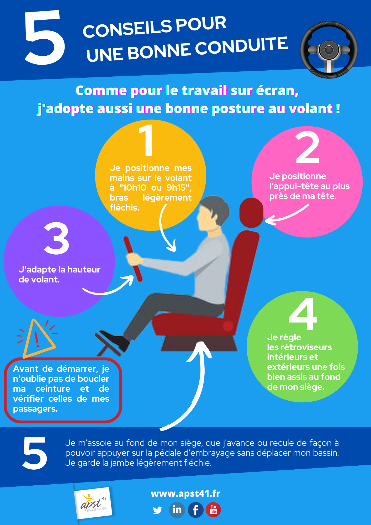 5 conseils pour une bonne conduite