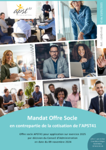 Mandat offre socle en contrepartie de la cotisation de l'APST41